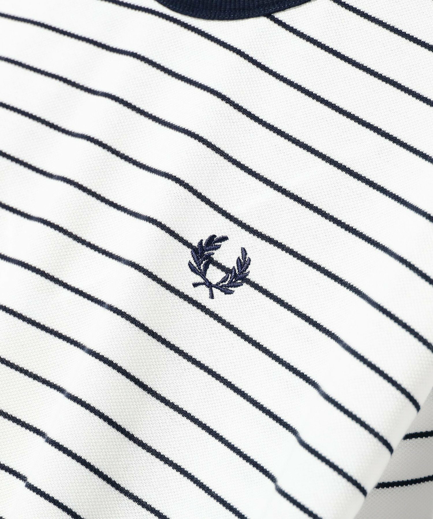 FRED PERRY * BEAMS / 別注 ボーダー ピケ Tシャツ